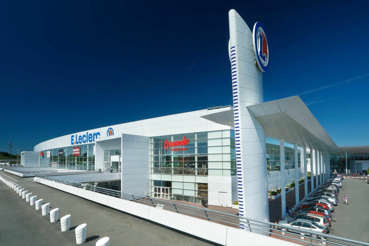 Dallage Centre Commercial Saint-Grégoire E.Leclerc